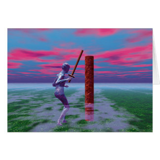 Cartão Página das espadas