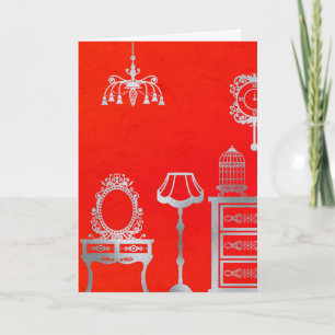 Cartão Página inicial de boas-vindas