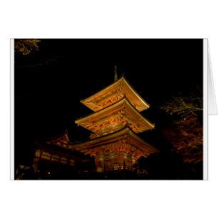 Cartão Pagoda Japão - Quioto