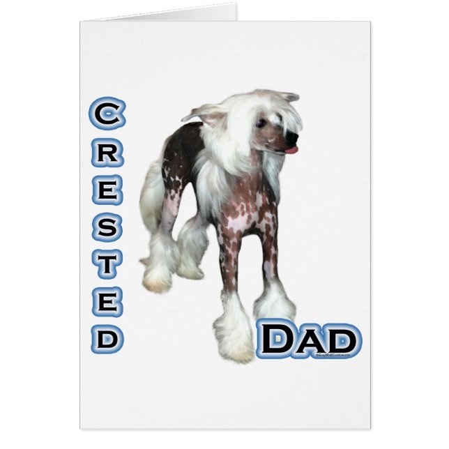 Cartão Pai 4 Crestado Chinês (Frente)