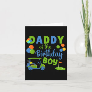 Cartão Pai Da Família Aniversário De Golfe Matchi