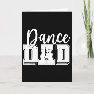 Cartão Pai Dança Engraçado Orgulhoso Dançarino Dia dos Pa