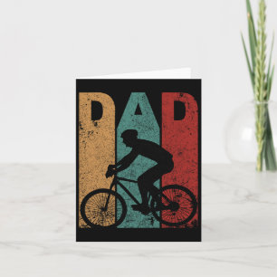 Cartão Pai de bicicleta Ciclista Papai Dia dos Pais Gif