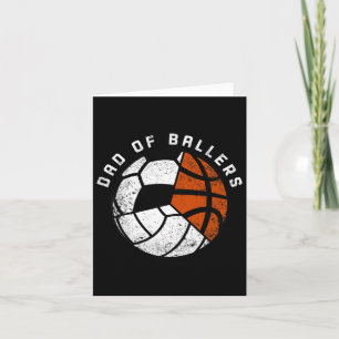 Cartão Pai De Canetas Diversão De Volleybyll Soccer Byske