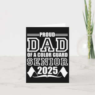 Cartão Pai De Guarda De Cor Cl De Graduação Funny 2025