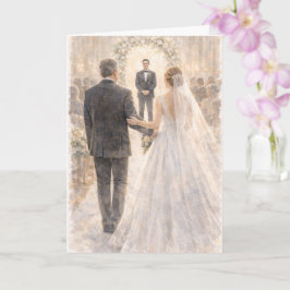 Cartão Pai Divertido da Oração da Noiva Ezequiel 25:17