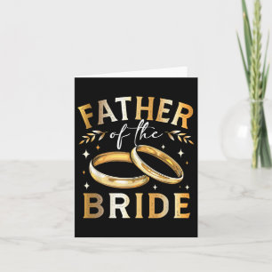 Cartão Pai do Casamento e Eng do Pai da Noiva