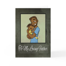 Pai e Filha Afro-Americanos