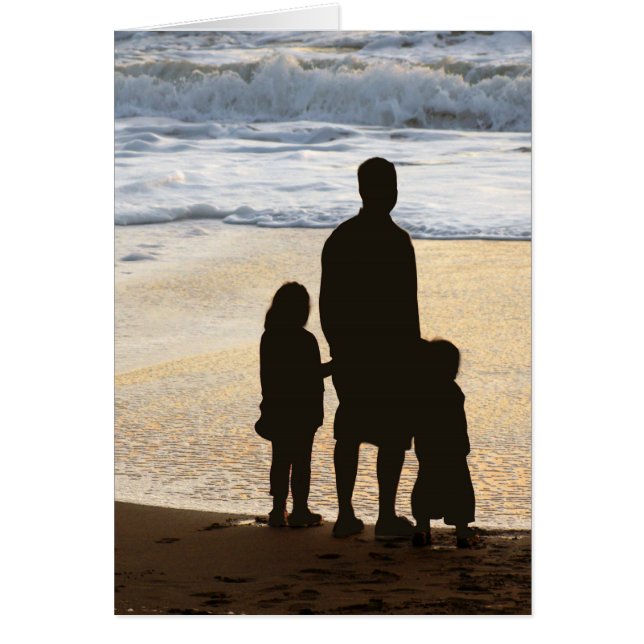 Cartão Pai e filhos (Frente)