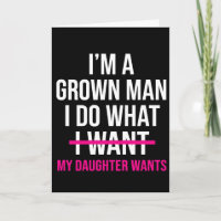 Pai, eu sou um homem crescido, eu faço o que é eng