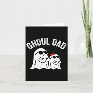 Cartão Pai Ghoul Pai Ghost Vintage