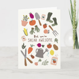 Cartão Pai Incrível Shear