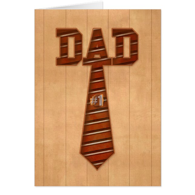 Cartão pai número 1 (Frente)