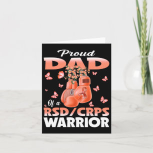 Cartão Pai Orgulhoso De Um Guerreiro De Rsd Crps Boxing G