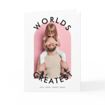 pai personalizado de fotografia 'WORLDS MAIOR'