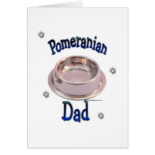 Cartão Pai Pomeraniano