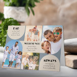 Cartão Pai Que Te Ama Sempre O Dia de os pais De Fotograf<br><div class="desc">Cartão de dia de os pais com 4 das suas fotografias apresentadas numa colagem moderna com o seu texto personalizado. Use o modelo de personalização para adicionar suas fotos e editar o texto desejado.</div>