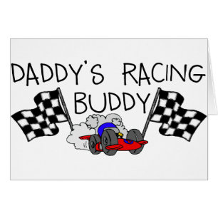 Cartão Pai Racing Buddy