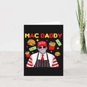 Cartão Pai Trump Mac Uni - Preto - Pequeno - Folga Curta