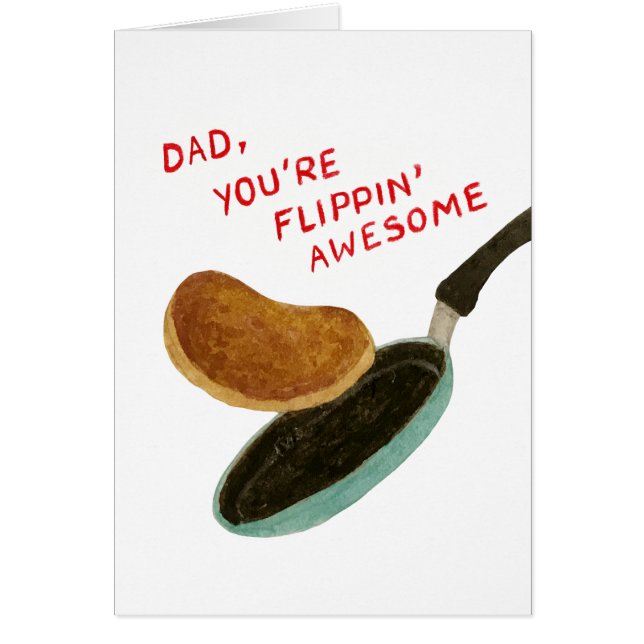 Cartão Pai, você é incrivelmente incrível | Dia dos Pais (Frente)