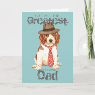 Cartão Pai Welsh Springer Spaniel
