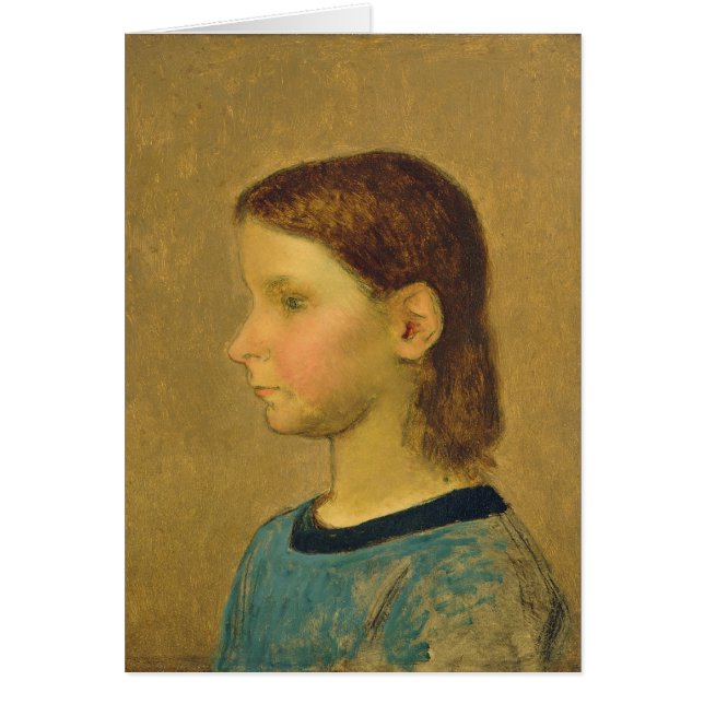 Cartão Painço de Louise, c.1863 (Frente)