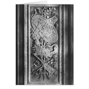 Cartão Painel da porta, estilo de Henri II, c.1556