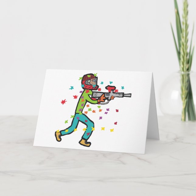 Cartão Paintball (Frente)