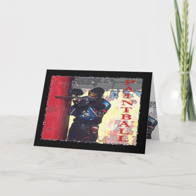 Cartão Paintball Card (Frente)