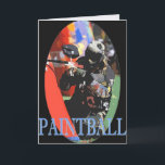 Cartão Paintball  Greeting card<br><div class="desc"></div>