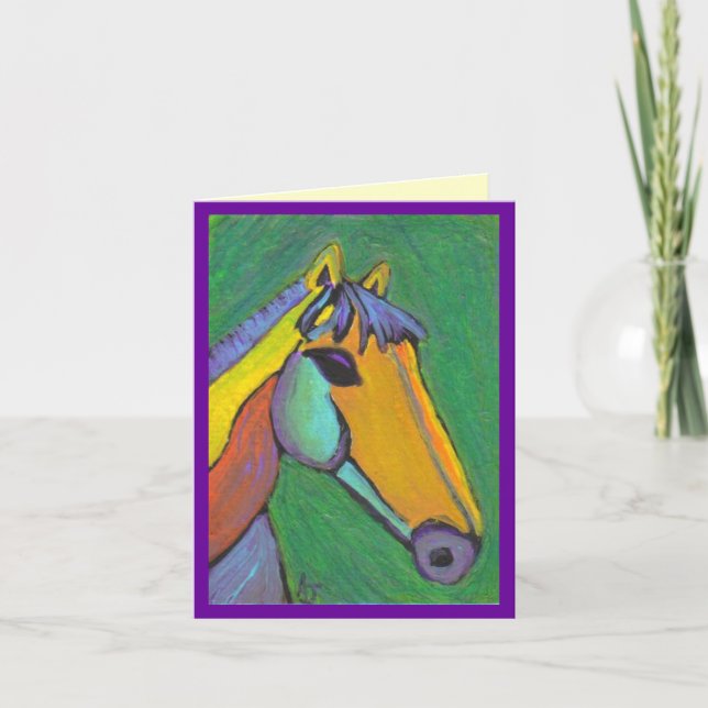 Cartão Painted Pony - notecard (Frente)