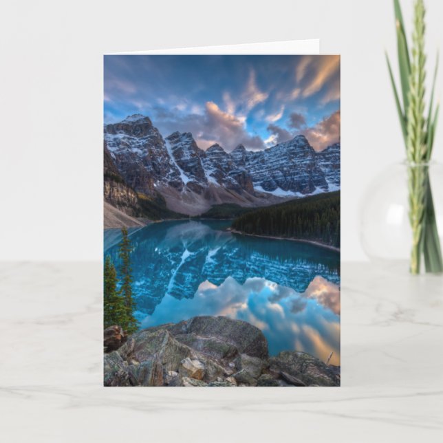 Cartão Painting on Moraine (Frente)