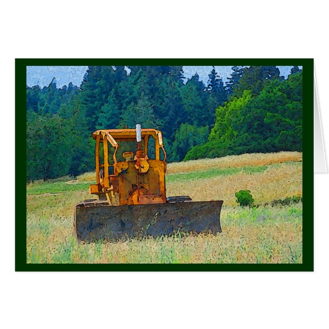 Cartão País Bulldozer (Frente Horizontal)