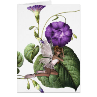 Cartão País das fadas 5 da flor do KRW