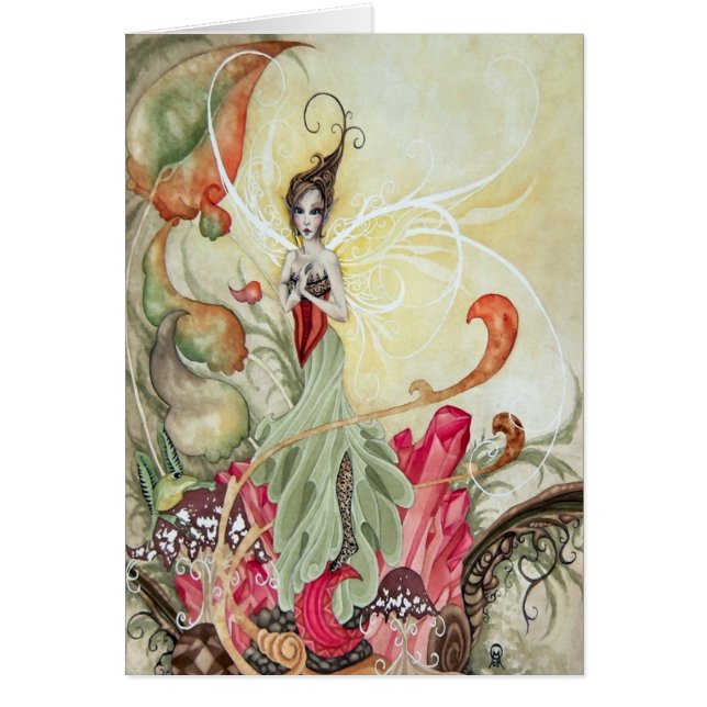 Cartão País das fadas da grandada (Frente)