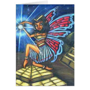 Cartão País das fadas Egyptia