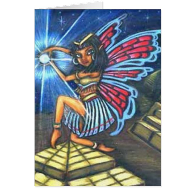 Cartão País das fadas Egyptia (Frente)