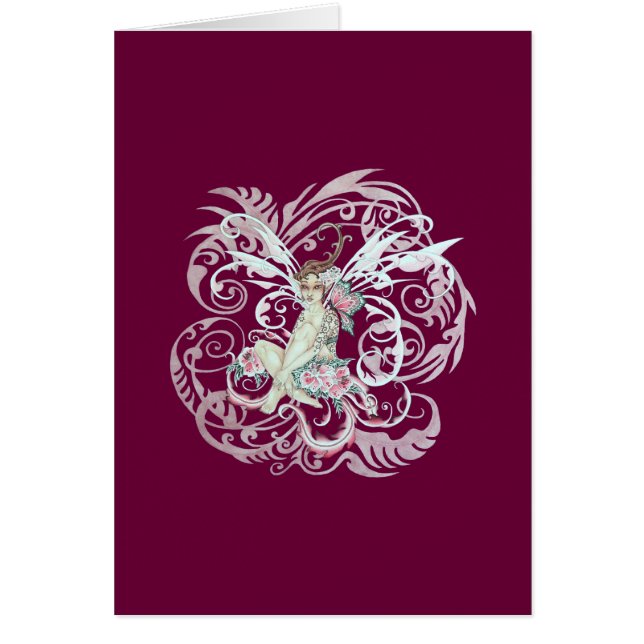 Cartão País das fadas havaiano (Frente)