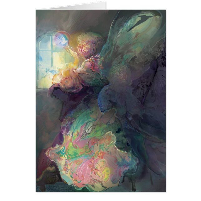 Cartão País das fadas no window~~~ (Frente)