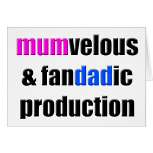 Cartão Pais Orgulhosos