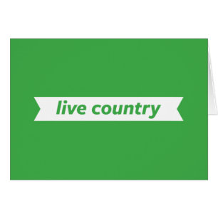 Cartão País vivo