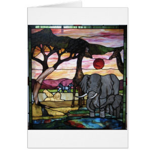 Cartão Paisagem africana