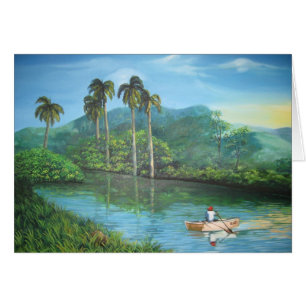 Cartão Paisagem cubana