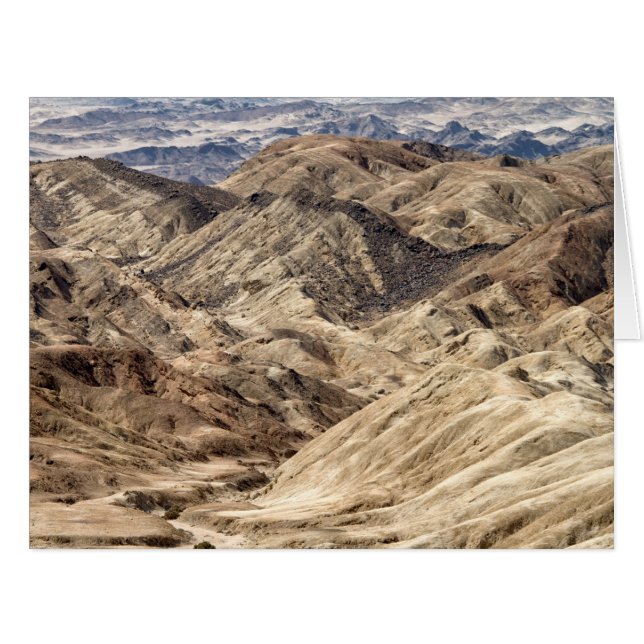 Cartão Paisagem da Lua (Frente horizontal)