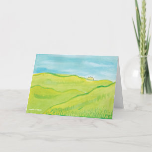 Cartão Paisagem de Calma - KidsArt para CHOC
