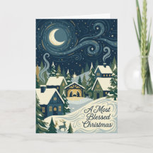 Paisagem de Inverno Nevado Um Natal Muito Abençoad