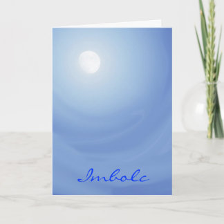 Cartão Paisagem de Paz Imbolc