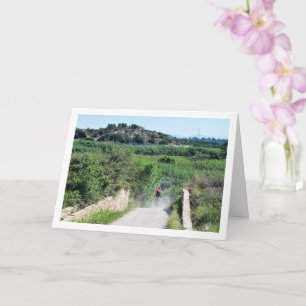 Cartão Paisagem de Vilamarxant, Valência, Espanha, Espanh