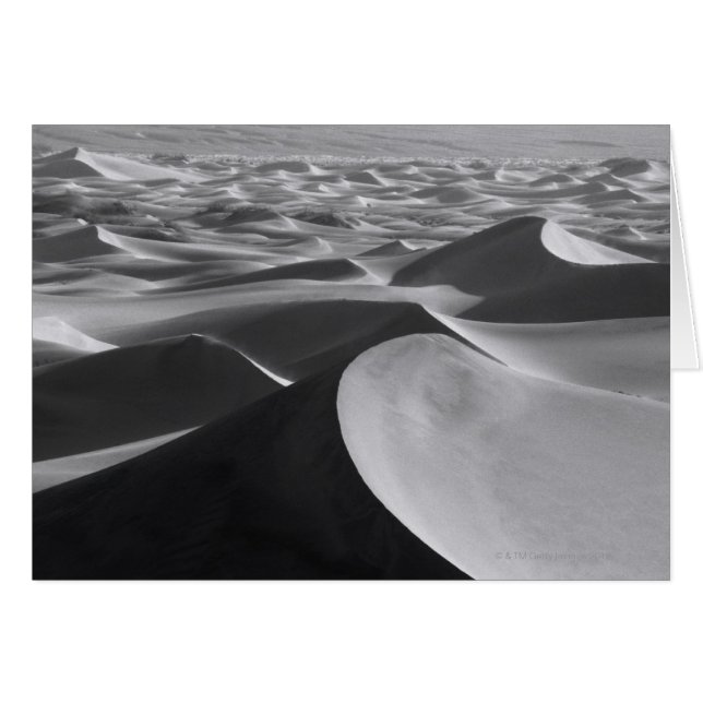 Cartão Paisagem do Vale da Morte (Frente Horizontal)