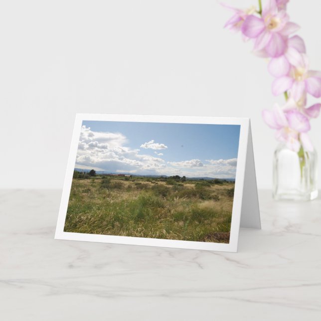 Cartão Paisagem espanhola, Valência, Espanha (Orquídea)